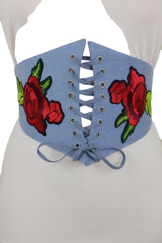 Lace-up Corset Belt for Women Elastic Belt Tied Waspie  display picture 3