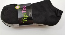 Tipi Toe 10 Pack Athletic No Show Socks Women Low Cut Ankle Size 6-12
