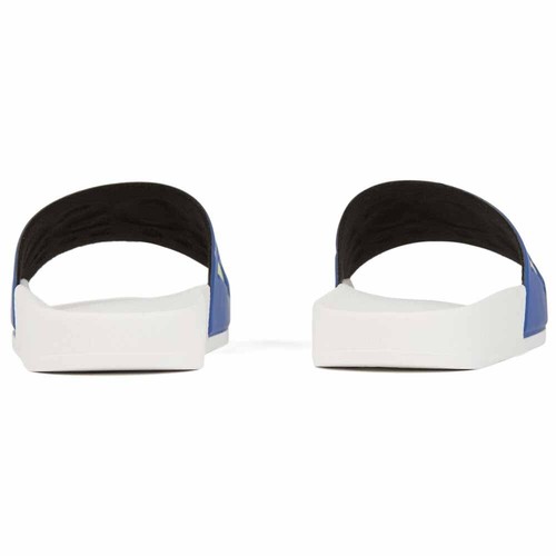 BOSS HUGO BOSS Men's Solar Slide Sandal, Blue/White Size 7 - 第 4/4 張圖片