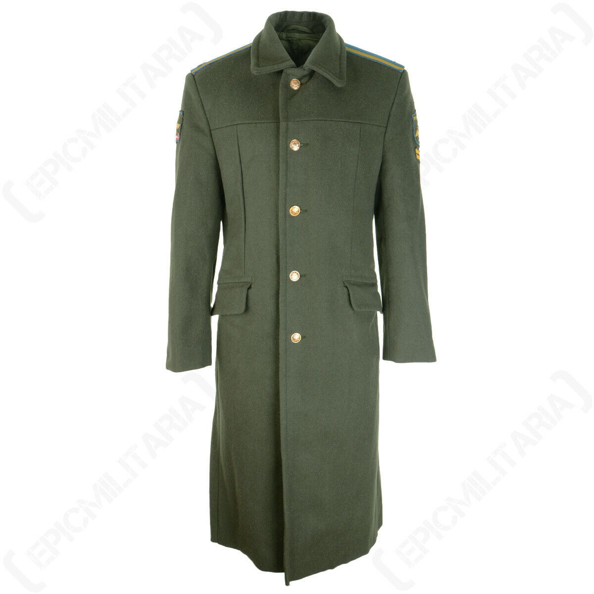 Original Russian Army Air Force Wool Field Coat - Military Original Russian Army Air Force Wool Field Coat - Military