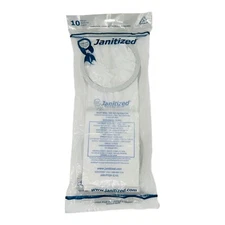 10 Vacuum Bags Janitized JAN-PTQV-2 Dust Bag/Micro Filtration Replacement Bag