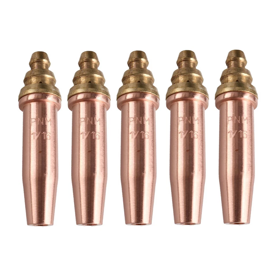PNM Oxy Propane Gas Cutting Nozzle Tip Standard length 1/32" - 1/16" Oxygen