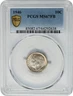 1946 Roosevelt Dime 10c MS67 FB Secure PCGS 951327-1
