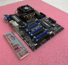 MSI MS-7612 Motherboard AMD Phenom ii X4 955 3.2GHz 4GB RAM w/ Shield