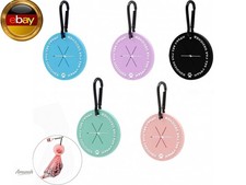 MEISO 5 St&uuml;cke Hundekotbeutelhalter, Kotbeutelhalter mit Karabiner-Clip,