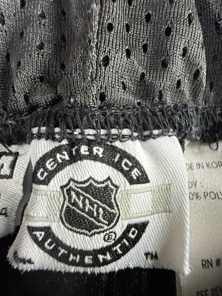 Pantalones CCM TEAM Edición Hockey Calentamiento Activo AZ Coyotes Hombres L Negro Pista Patín Hielo Foto 3 de 4