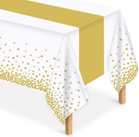 Mokani Papiertischdecke, 4 StüCk Tischdecke Geburtstag, Wasserdicht Tischdecke B