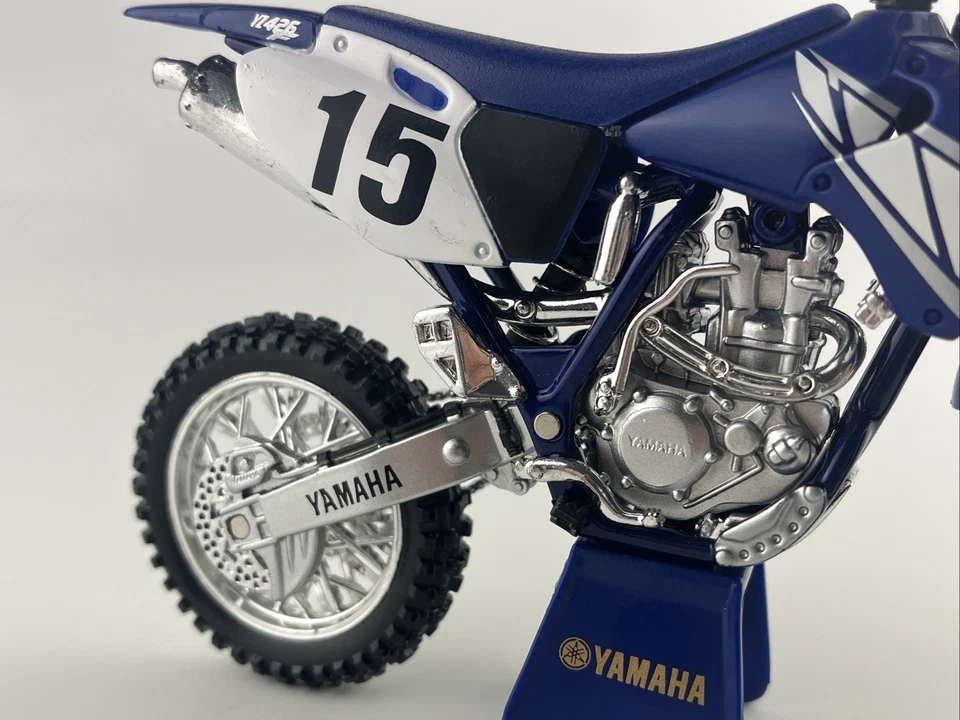 1:12 Yamaha YZ 426 F Blau Weiss 15 NEW RAY 02322 Bike - Bild 2 von 4