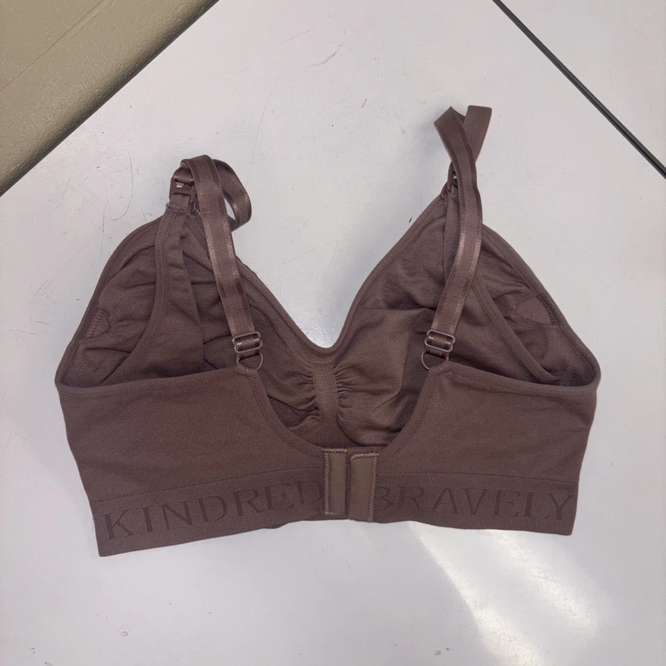 Kindred Bravely Sublime Maternity & Nursing Bra Twilight Mauve Size Large - Image 4 of 4