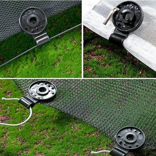 Outdoor Shade Cloth Clips Plastic for Sunscreen Net Fixing 10x3.8cm
