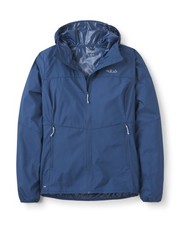 Rab Windgather Hoody Women's Jacket, Tempest Blue, Large