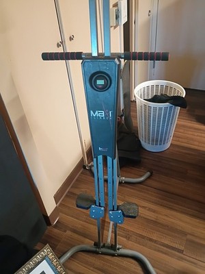 Compact Folding Vertical Climber - Low-Impact Cardio & Strength Training Machine