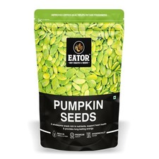 EATOR Raw Pumpkin Seeds 1kg | Protein, Fiber, Iron & Zinc | Heart & Hair Health 26.31 per gallon