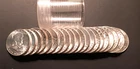 1955 P Franklin Half Dollar BU ROLL of 20 Coins Nice