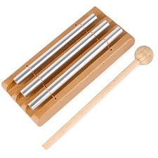 Chime Three Tone Trio Chime Bell Hand Percussion Chimes for Prayer Meditation