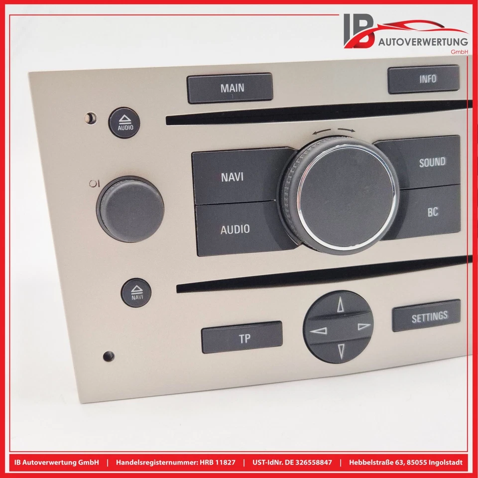 Sistema de navegación Radio Reproductor CD 383555646 OPEL ASTRA H CARAVAN L35 1.6 VDO Foto 3 de 4