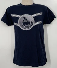 JHK Men's Eagle Graphic Crew Neck Short Sleeve Black T-Shirt Size M ~TSUA150