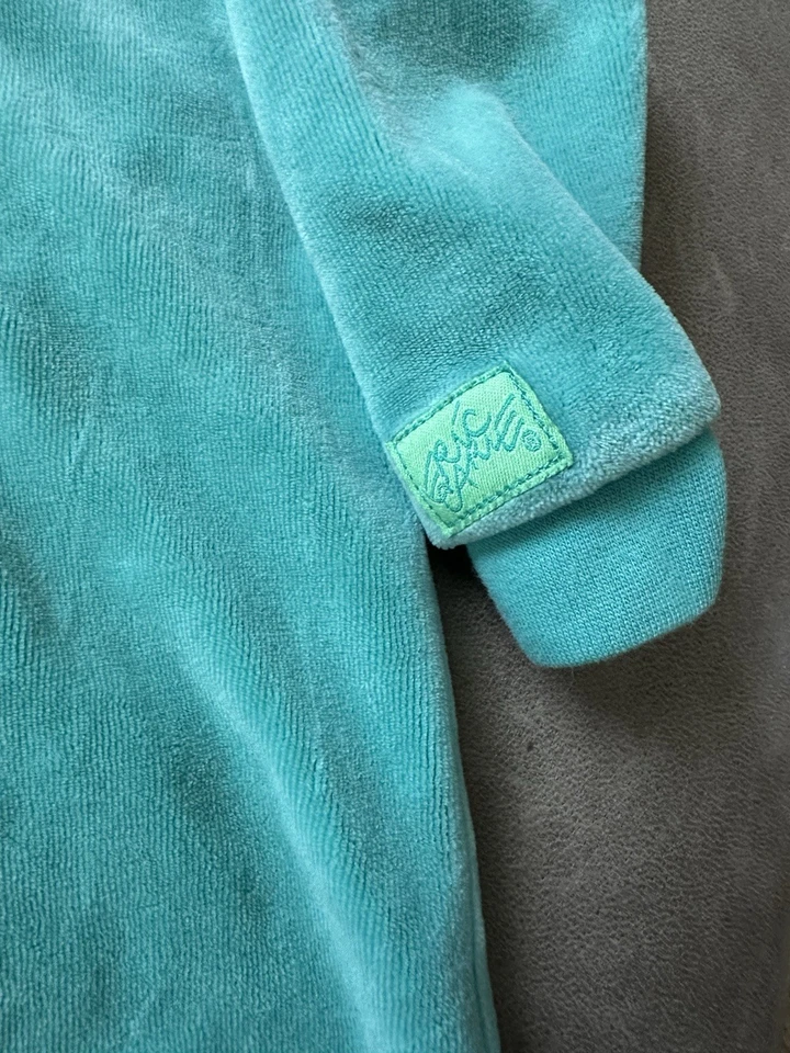 Carters Vintage Eric Carle The Very Hungry Caterpillar Green Sleeper 6-9 Months - Image 2 of 4