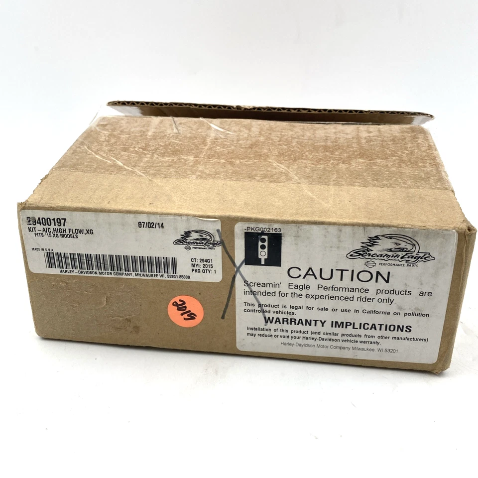 Kit de purificador de aire de alto flujo Screamin Eagle 15-20 Street XG fabricante de equipos originales Harley 29400197 Foto 3 de 4