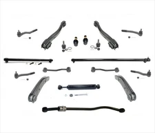 Control Arms Tie Rods Links Sleeves & Ball Joints For 99-04 Jeep Grand Cherokee