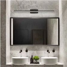 Vanity Light Bar Integrated LED 1-Light 31.7 in. W Black