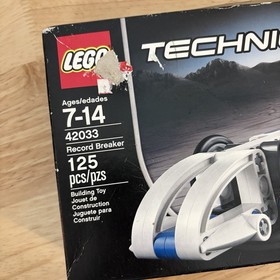 LEGO 42033 Technic Record Breaker Pull Back Retired NIB - See Box Damage