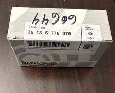 Genuine OEM BMW Wheel Lock Set spline style PN 36 13 6 776 076 BNIB still sealed