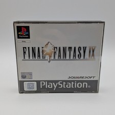 FINAL FANTASY IX 9 PRIMA STAMPA BLACK LABEL SONY PS1 PAL ITA ITALIANO COMPLETO