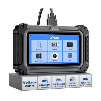 XTOOL D5S OBD2 Scanner - 2025 Code Reader for Cars & Trucks with 16 Resets, C...