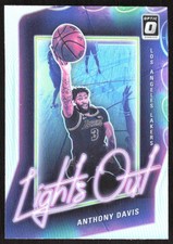 3234K 2020-21 Donruss Optic #14 Anthony Davis Lights Out Holo