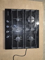 Samsung NA64H3000AK/U1 Built In 60cm 4 Burner Gas Hob With Cast Iron Grates