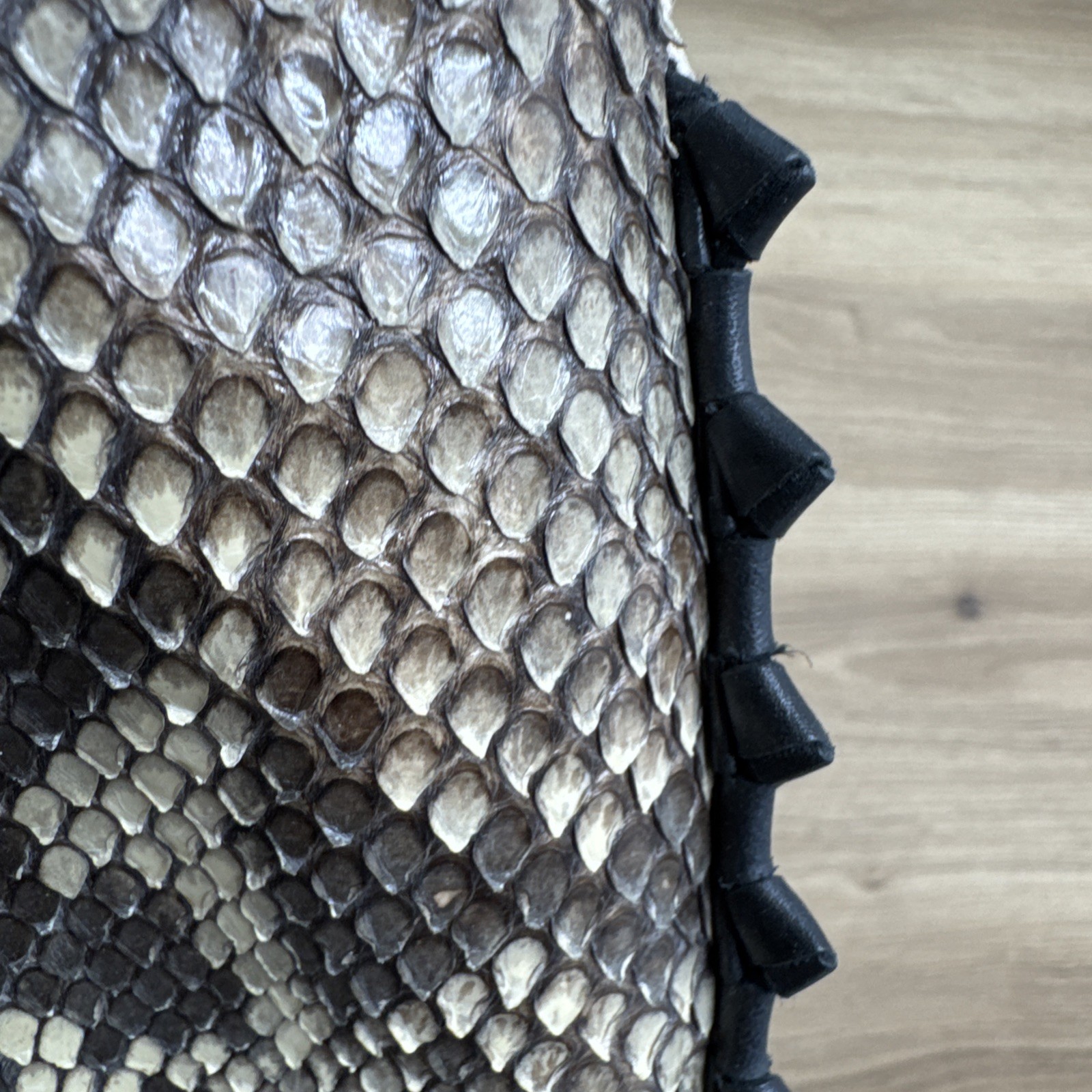 Anthony Luciano Genuine Python Snakeskin Leather … - image 5