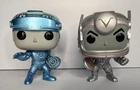 Disney Tron Funko Pop Movies Sark and Tron Figures Loose No Boxes