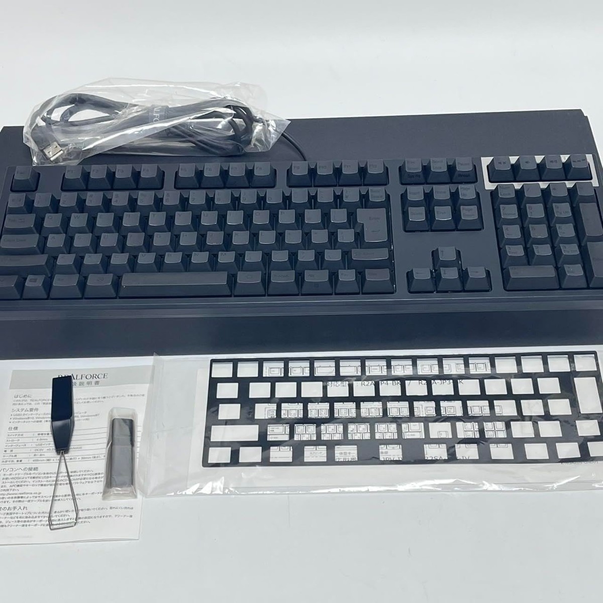 Topre Realforce A R2 USB Keyboard R2A-JP4-BK JP Wired Used Topre Realforce A R2 USB Keyboard R2A-JP4-BK JP Wired Used