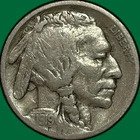 1919-S Buffalo Nickel Very Fine VF Coin #44791