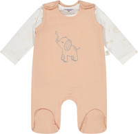 Salt and Pepper Baby Girls Strampler Set Shirt & Strampler Gr. 56 Newborn