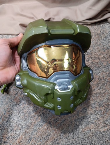 Halo Master Chief Helmet Mask , Figure And Unsc Warthog Hot Wheels Microsoft - Picture 10 of 12