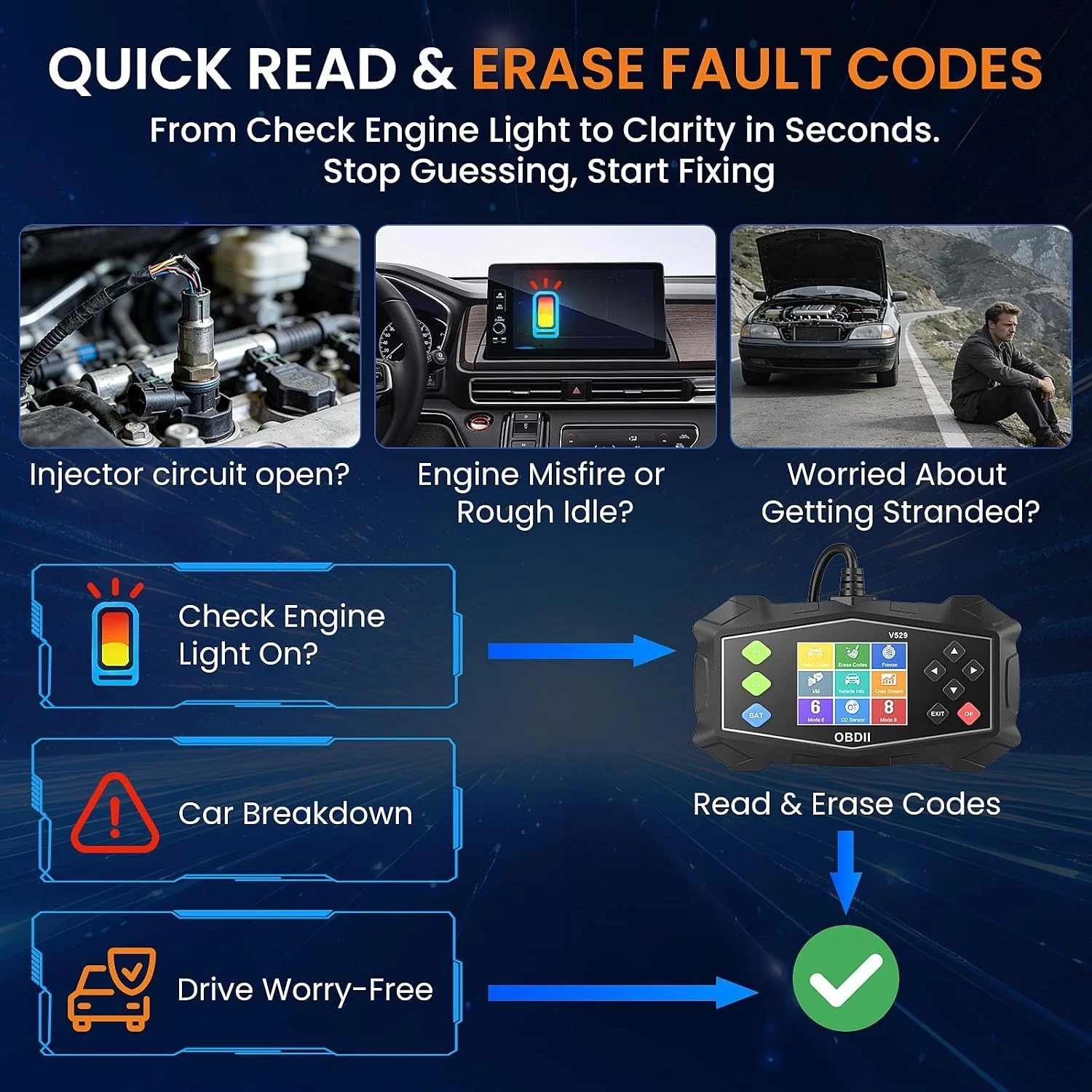 Scanner Diagnostic Tool Code Reader - product detail image 8