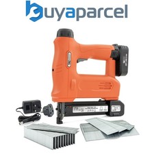 Tacwise 1701 191 Cordless 20V Staple Brad Nail Gun Kit 91 Staples 18G 15-32mm
