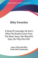 Riley Favorites James Whitcomb Riley Taschenbuch Englisch 2007 Ean 9780548412534