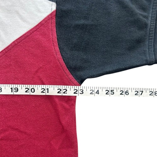 Polo vintage anni 90 Alabama Crimson Tide color block taglia large Apex One - Foto 6 di 7