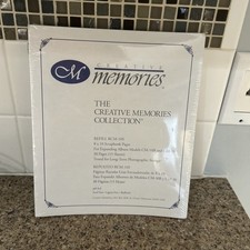 Creative Memories 8x10 White Scrapbook Refill Pages NEW