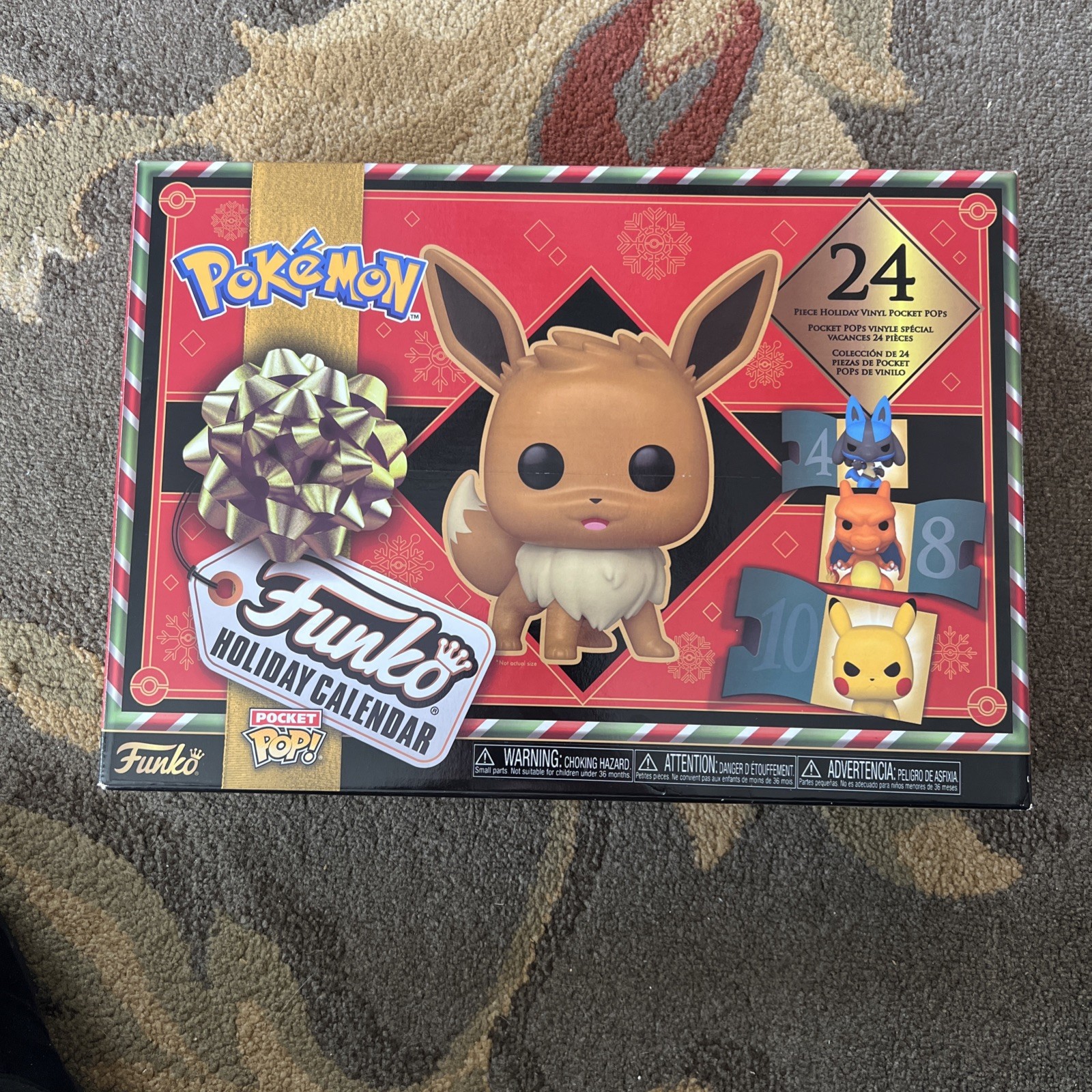 Funko Pop! Pokémon 24 Días V2 Calendario de Adviento Pocket POPs SIN SELLAR con todos los pops
