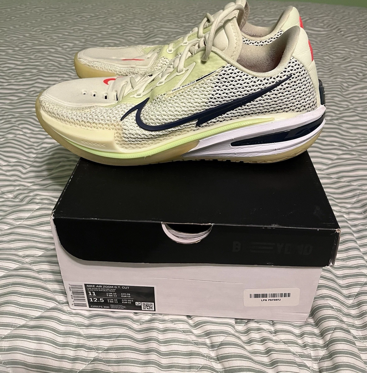 Nike Air Zoom GT Cut Lime Ice - огромный выбор по лучшим ценам | eBay