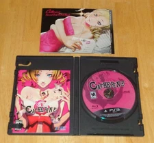 Catherine- PlayStation 3 PS3 Video Game - Disc + Manual + Art Book, NO COVER ART