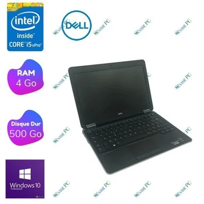 Dell Latitude E7240 · i5-4310U · 4GB · 500GB