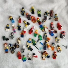 LEGO LOT of 50 ish Minifigures Complete Partial Star Wars Ninjago Marvel DC Mix