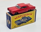 Matchbox Lesney – 22c   Pontiac Grand Prix Coupe   1965    (ID#238)   E2 Box