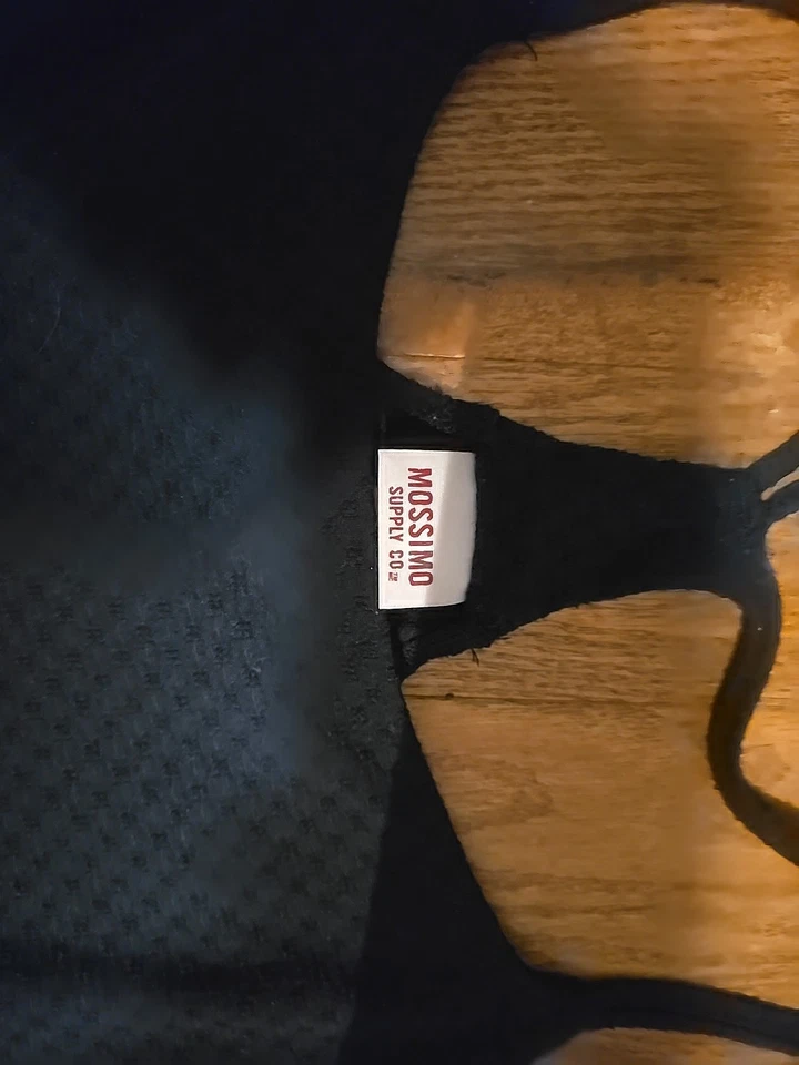 Maxi Vestido Negro Clásico Mossimo Supply Co., Talla S Foto 2 de 4