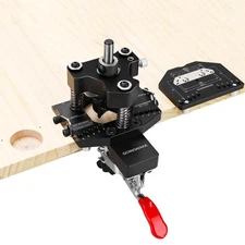 GOINGMAKE 3-Axis Concealed Hinge Jig Ultra with Extra Hinge Screw Hole Guide ...
